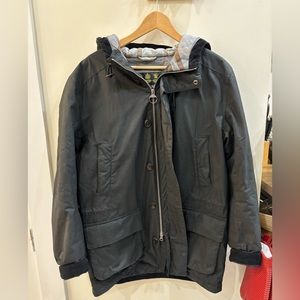 Barbour Black Parka (Men’s M)